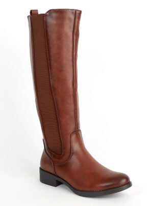 Μπότα χαμηλή με λάστιχο στο πλάϊ