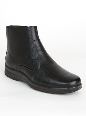 Μποτάκι με φερμουάρ και μονοκόμματη σόλα